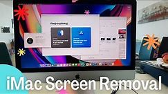 iMac 27 (Late 2014) LCD or Retina 5K Screen Removal