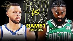 Golden State Warriors vs Boston Celtics Game 1 Full Highlights | 2022 NBA Finals | FreeDawkins
