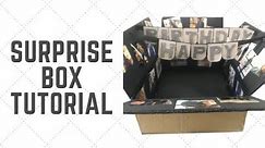 Birthday Surprise Box Tutorial | DIY