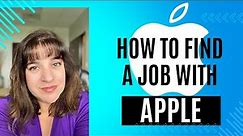 How To Find A Job At Apple #apple #jobs #jobseekers