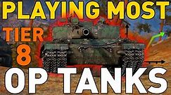 Playing the MOST OP Tier 8s in World of Tanks!
