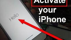 How to activate iphone without apple id