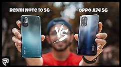 Redmi Note 10 5G VS Oppo A74 5G: Battle of the Budget 5G Smartphones!
