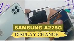 Samsung A22 5G display replacement | how to change Samsung A22 5G screen #samsung #repair #new