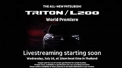 THE ALL-NEW MITSUBISHI TRITON / L200 World Premiere (Non Edited)