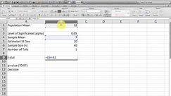 How to Use the TDIST Function in Excel || TDIST Formula