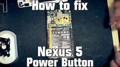 LG Nexus 5 Boot Loop Fix - Power Button Repair -