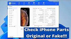 How to Check iPhone Parts are Original or Not | Check if iPhone parts are changed | 3utools