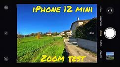 Apple Iphone 12 Mini zoom test | 5X • 12Mpx | Camera