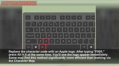 How to Type the Apple Logo (Mac and Windows)