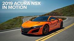 2019 Acura NSX in motion | Thermal Orange Pearl Revealed