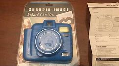 Let's read the manual Sharper Image instant camera Instax Film PIF300 FUJI
