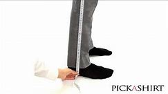 How To Measure Your Pants Length - Body Measurements