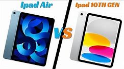 The iPad Air (5th gen) VS iPad (10th gen) have several differences #ipad #ipadair5 #ipad10thgen
