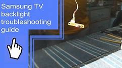 Samsung TV Backlight Troubleshooting Guide