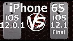 iPhone 6S : iOS 12.1 Final vs iOS 12.0.1 Speed Test (Build 16B92 / 16B93)