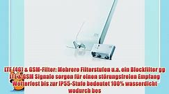 One For All SV 9455 DVB-T Flachantenne mit Filter (52dB Full HD) wei?