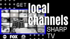 Free Local Channels on Sharp Smart TV