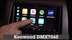 Kenwood Excelon DMX706S Display and Controls Demo | Crutchfield Video