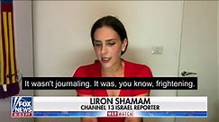 Israeli reporter suffers panic attack in the field