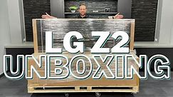 Unboxing The Massive 88 Inch LG Z2 Series 8K OLED