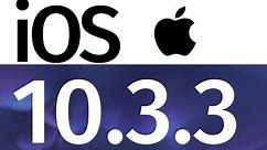 How to Update to iOS 10.3.3 - iPhone iPod iPad