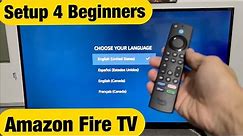 Amazon Fire TV: How to Setup for Beginners (step by step)