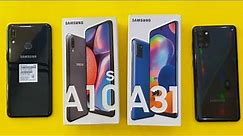 Samsung Galaxy A31 vs Samsung Galaxy A10s