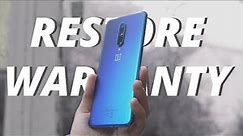 How To Return to Stock and Lock Bootloader On Your OnePlus 7 Pro (7, 7T & 7T Pro) [2020]