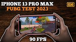 IPHONE 13 PRO MAX PUBG TEST 2024 | 90 FPS TDM TEST⚡️FULL GAMEPLAY