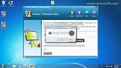 Create a Windows 7 Password Reset Disk with USB Flash Drive