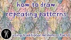 HOW TO - Draw a Repeating Pattern Tutorial - Part 1