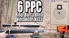 6 PPC - First test with 68gr Bart's Ultra and N133