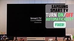 Fix- Samsung Smart TV Turning ON and OFF Repeatedly by Itself!