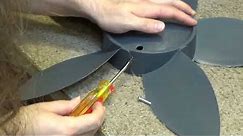 Lasko Power Plus Box Fan Repair | Blade Loose on the Shaft