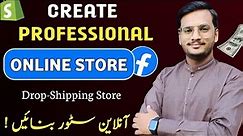 How To Create a Professional Facebook Online Store || Facebook Store Setup 2024