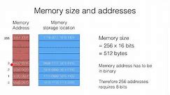 11.6c Memory size calculations