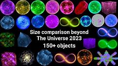 Size comparison beyond The Universe 2023