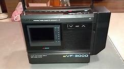 Casio VF-3000 portable TV/VCR (1988)