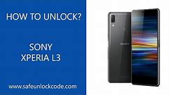 How to Unlock Sony Xperia L3 - SafeUnlockCode