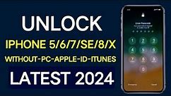 How To Unlock iPhone 5/6/7/8/X/SE Passcode if forgot without losing Data 2024 | How To Unlock iPhone