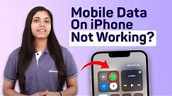 Mobile Data Not Working on iPhone? Here's How TO Fix Cellular Data Not Working! (2023)