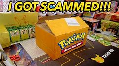 THIS WAS THE WEIRDEST SCAM I'VE EVER SEEN!!! | POKÉMON CELEBRATIONS OPENING