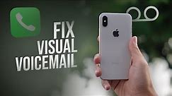 How to Fix Visual Voicemail on iPhone (tutorial)
