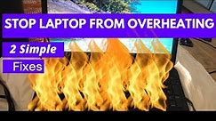 How to stop laptop from overheating windows 11 | fix laptop heating too much | Windows 11