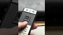 How to Pair the remote control with Bose AVM Control Console- Bose VideoWave Entertainment System