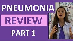 Pneumonia Symptoms, Pathophysiology, Nursing | Respiratory Disorders NCLEX Lecture Part 1