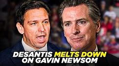 Ron DeSantis Is Trying To Bully Gavin Newsom Into Running For President
