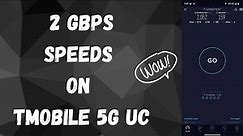 T-Mobile 5G Speedtest: 2 Gbps!!