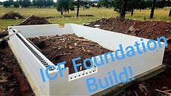 Building an ICF Stem Wall (Insulated Concrete Forms)